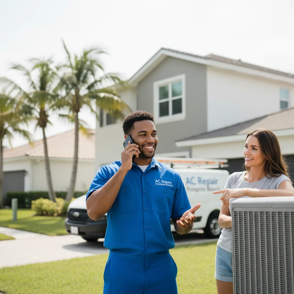 AC Repair Pompano Beach customer support in Fishersville